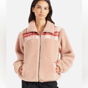 Brixton Sheridan Jacket Sherpa Size Small